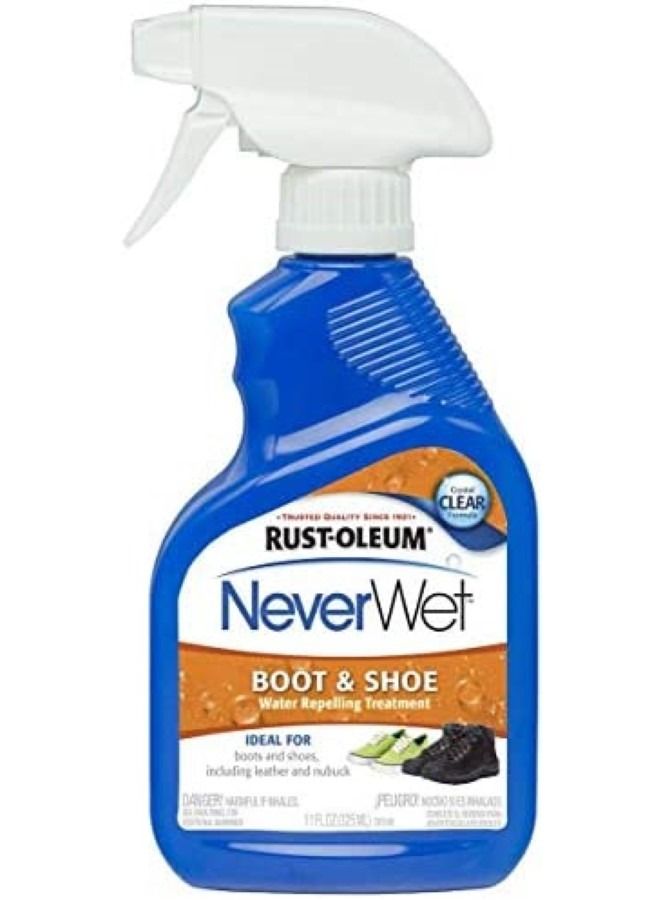 RUST-OLEUM Never Wet Boot And Shoe Spray Clear 325 ML
